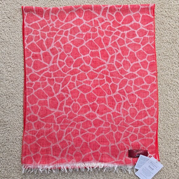 NWT Linen Scarf Gaudí Barcelona Spain Architect--Diagonal Prestige Limited Editi - Picture 9 of 12